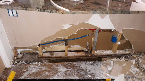 Water damage restoration process in Nevada, MO